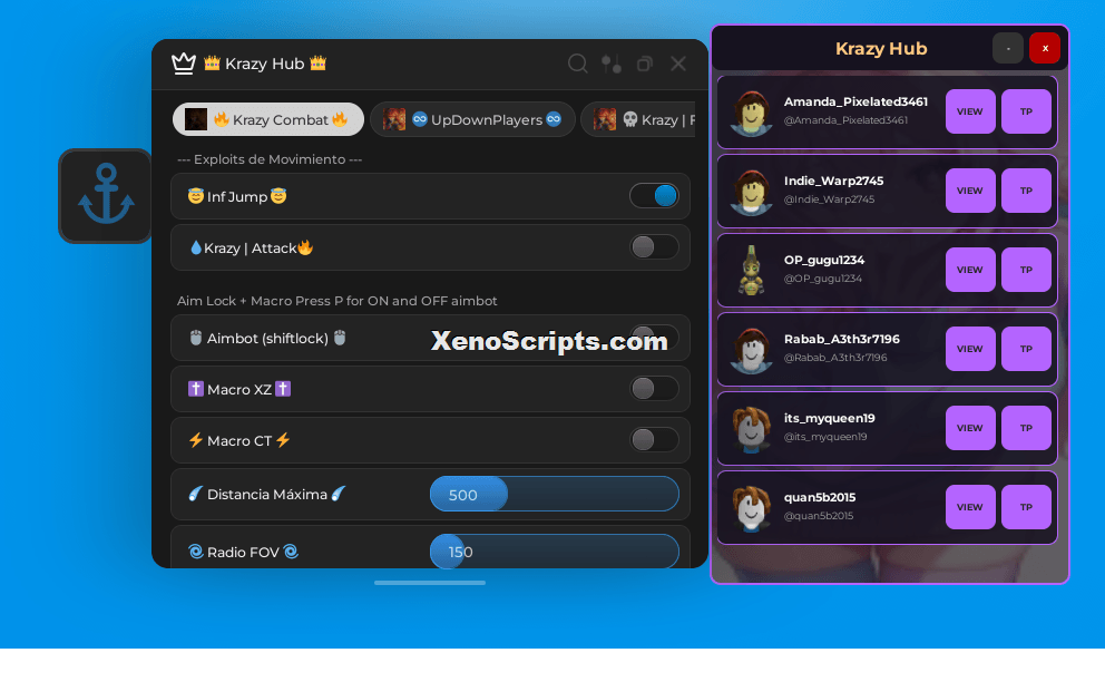 Krazy Hub Auto Farm levels Working with xeno