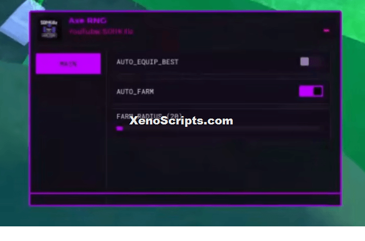 Axe RNG Auto Farm Script OP