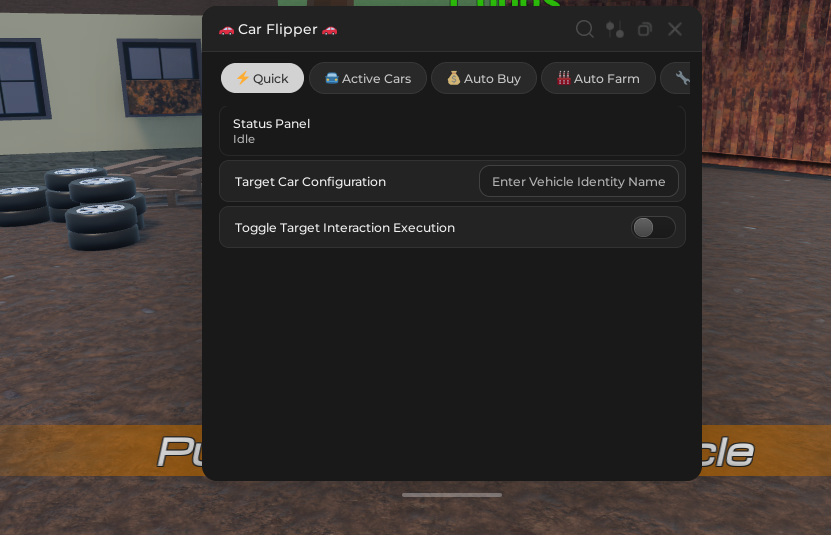 Car Flipper script (NO KEY) - Quick & Active Cars