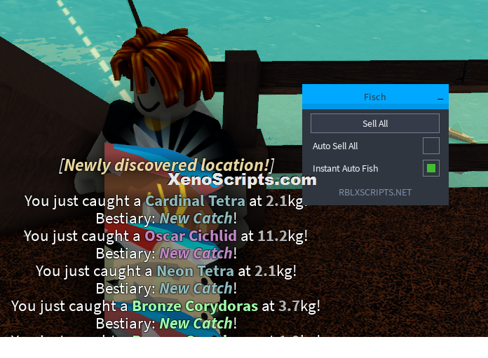 Instant Auto Fish Auto Sell OP Keyless
