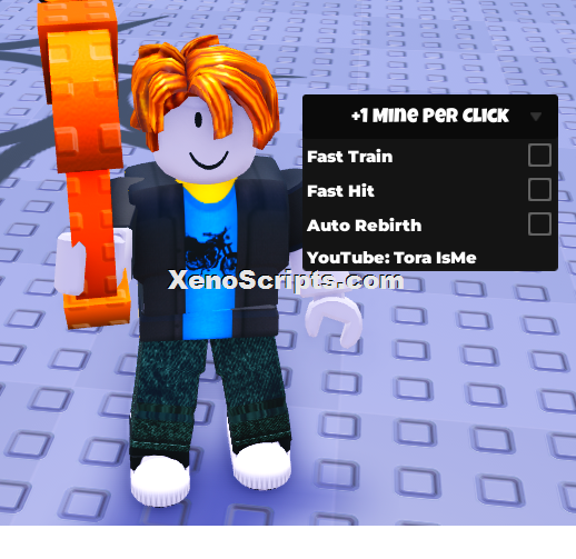 +1 Mine Per Click script keyless