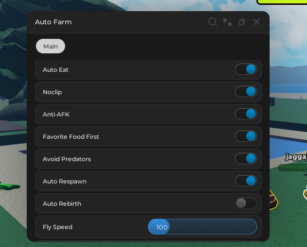 Fly Fly Auto Farm OP Script (Keyless) - Auto Eat, Anti-AFK