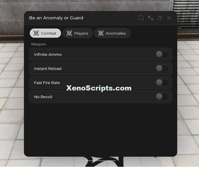 Be an Anomaly or Guard script keyless