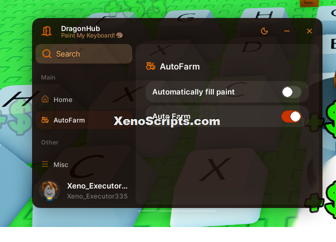 Auto Fill Paint OP (No Keys)