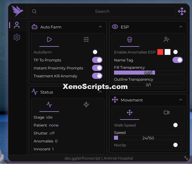 Animal Hospital Auto Farm script keyless - ESP Anomalies