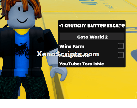 +1 Crunchy Butter Escape Wins Farm Script Keyless