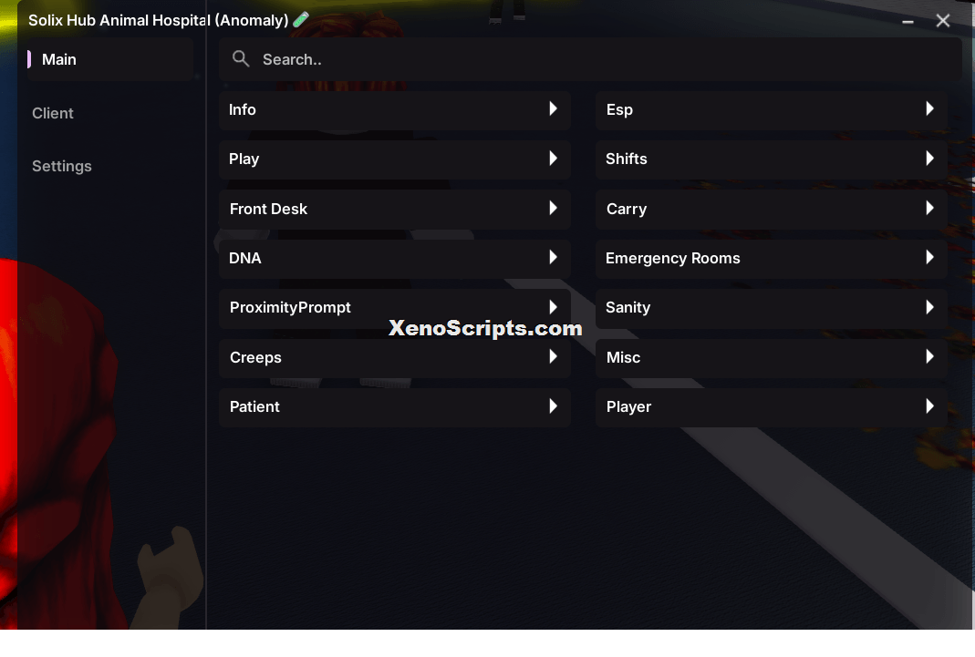 Solix Hub Animal Hospital Script Keyless - Auto Play