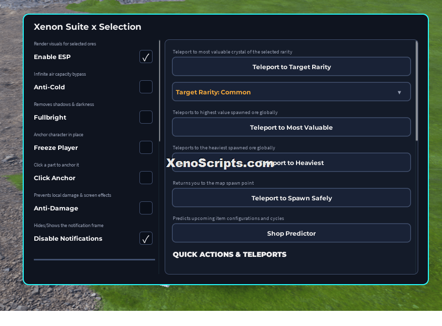 Xenon Suit x Selection
