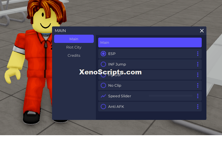 Riot City ESP Script Keyless