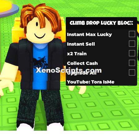 Climb and Drop a Lucky Block Script Keyless