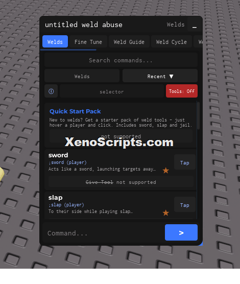 untitled admin weld script | Admin Commands