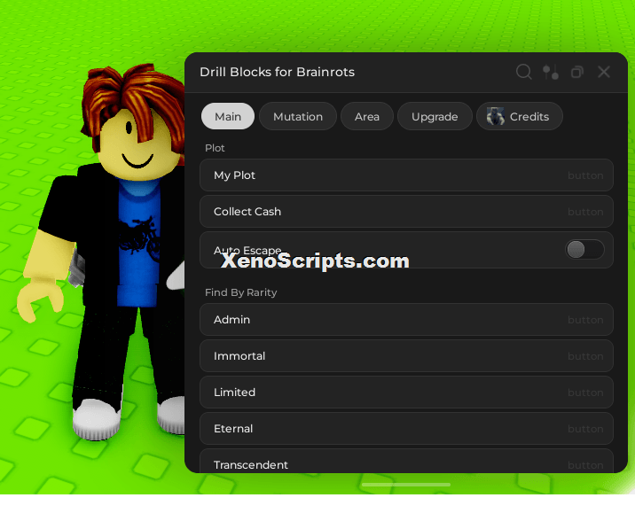Drill Blocks for Brainrots Script Keyless