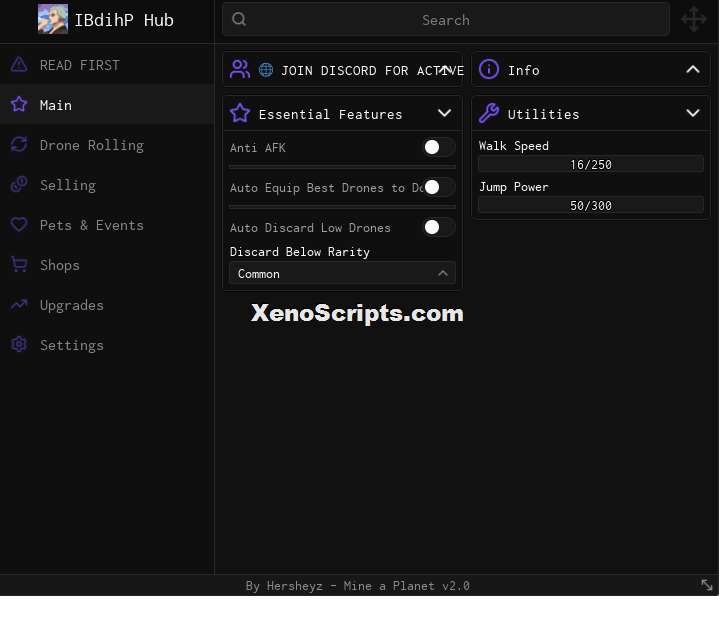 Mine a Planet Script Keyless