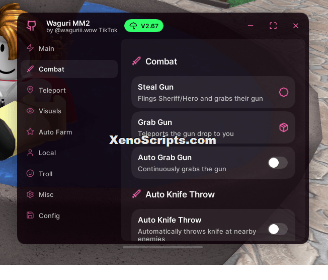 Waguri MM2 Script Keyless - Auto Farm
