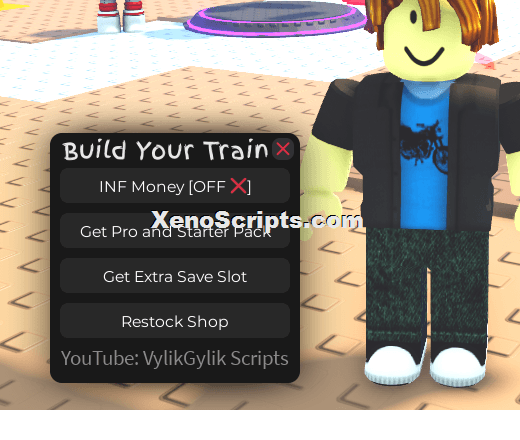 Build Your Train Script keyless - infinite money