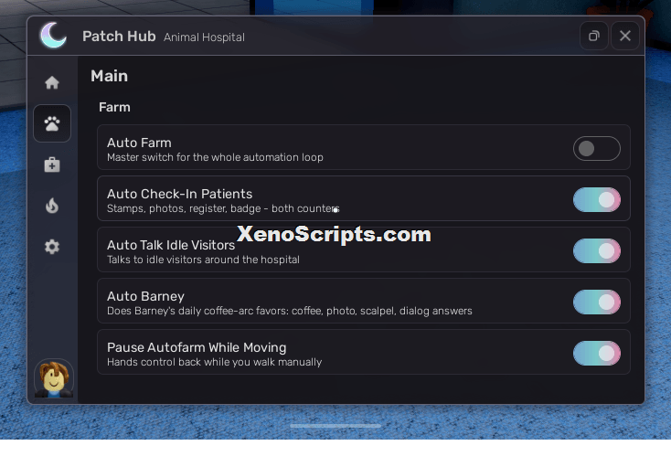 Animal Hospital script by Patch Hub - Auto Farm