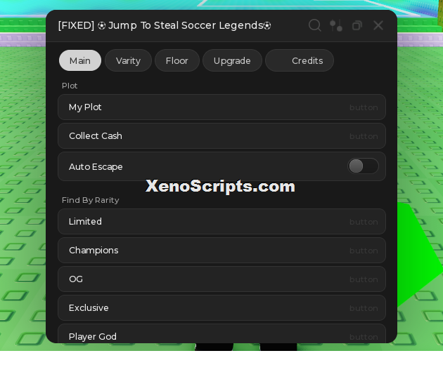 Jump To Steal Soccer Legends script keyless