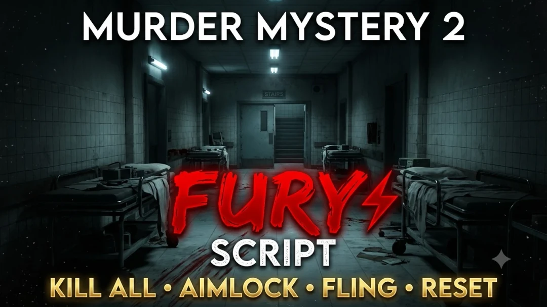 🔥 Fury Hub Murder Mystery 2: Keyless Aimbot & ESP! 🎯
