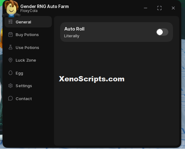 Gender RNG Auto Farm script keyless