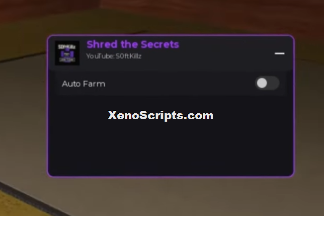 Shred the Secrets Auto Farm script OP