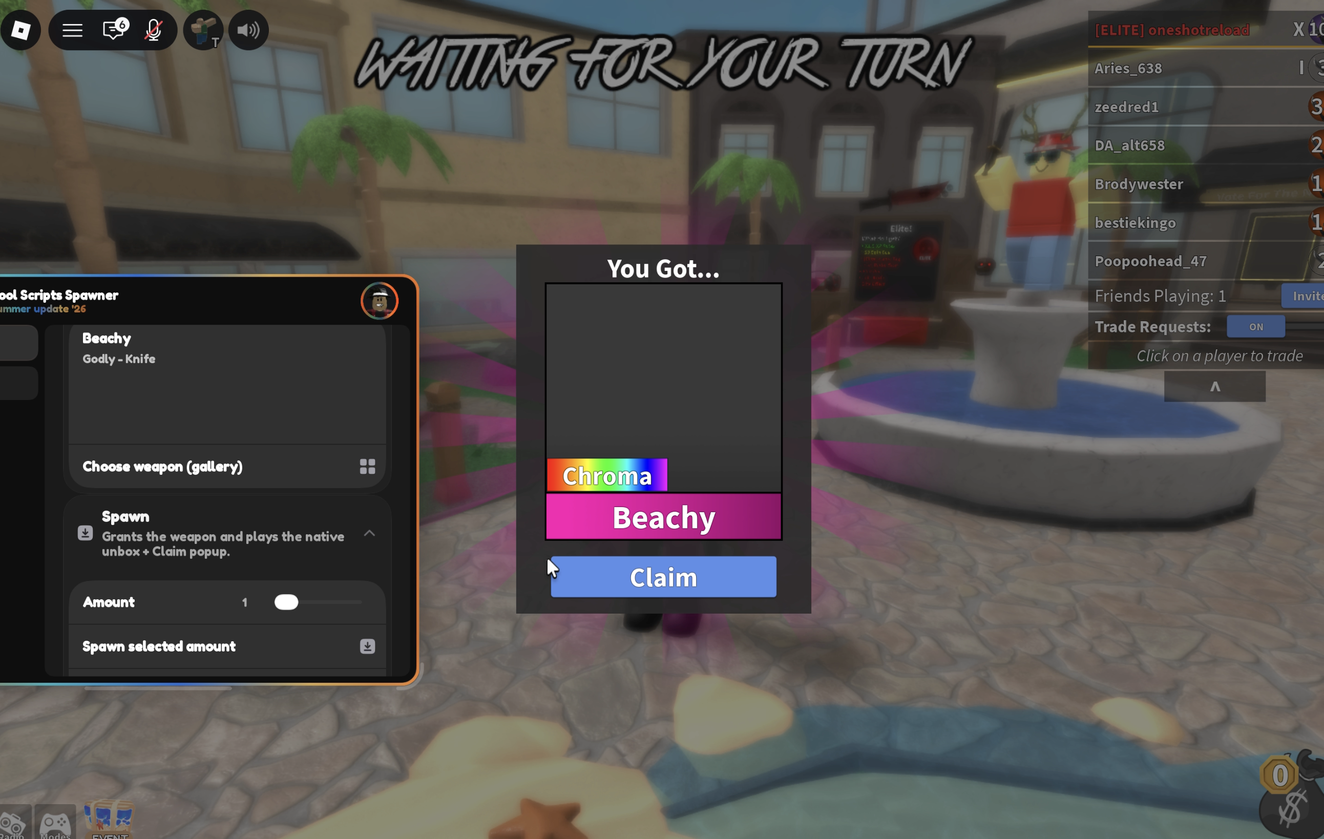 [NEW🏖️ KEYLESS FREE Mm2 Summer Script Weapon Spawner Script 2026 | Working SCRIPT IN MM2