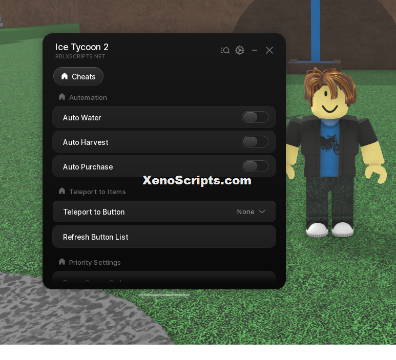 Ice Tycoon 2 Automation script keyless - Auto water