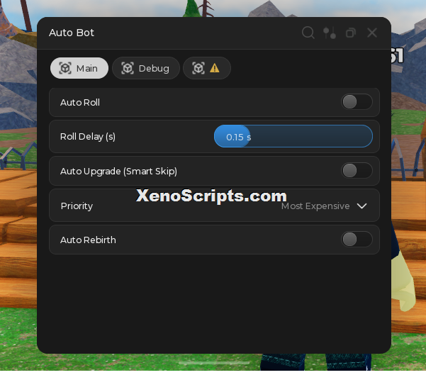 Roll to Defend script keyless - Auto roll