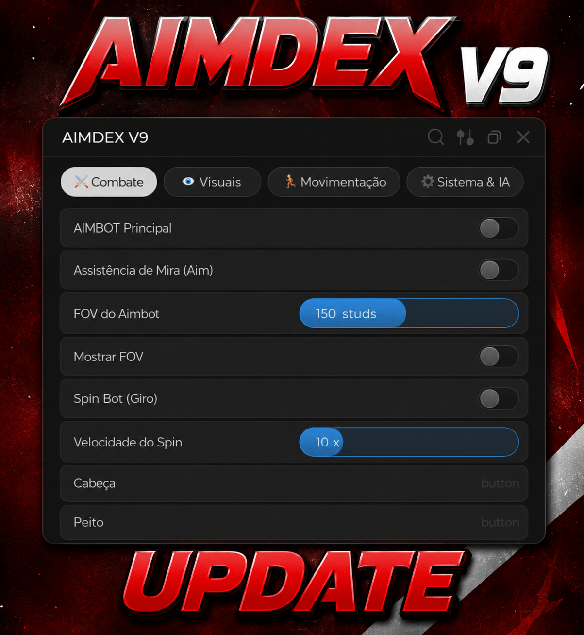 AIMDEX V9 Gun Grounds FFA script