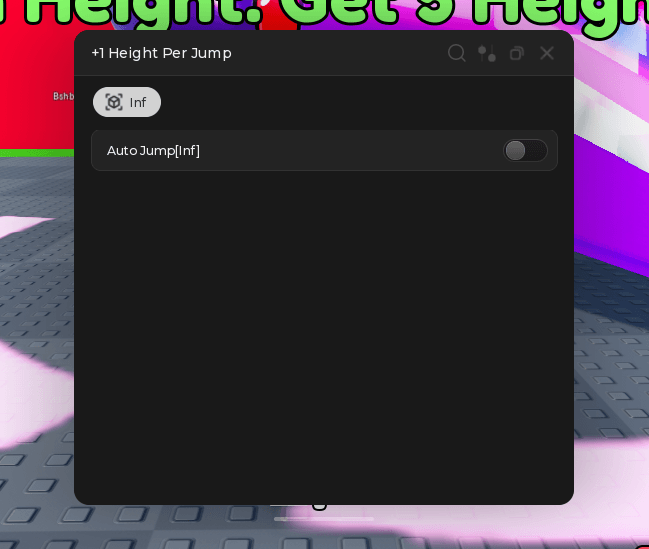 +1 Height Per Jump Script | Infinite Auto Jump GUI