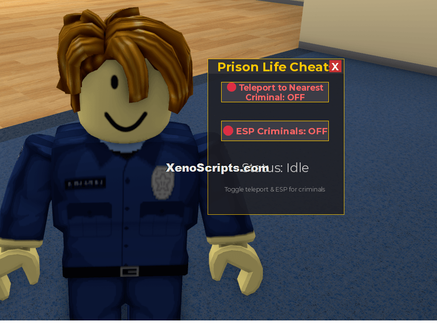 Prison Life Cheat Cop Helper