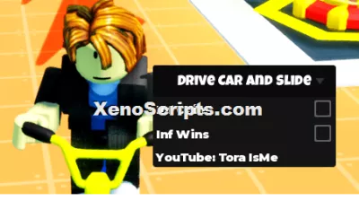Drive Car and Slide icon