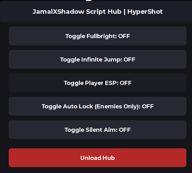 HyperShot Silent Aim script keyless