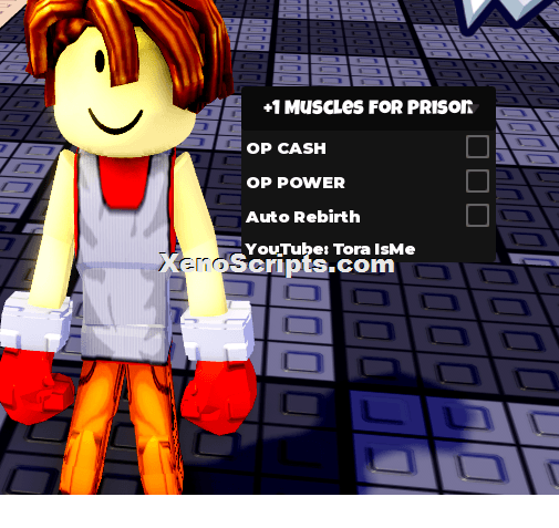 +1 Muscles for Prison Escape script keyless - OP Cash