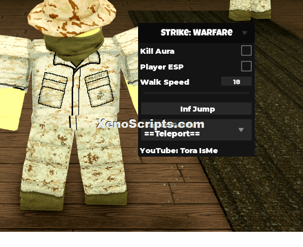 Strike: Warfare script keyless - Teleport to capture points