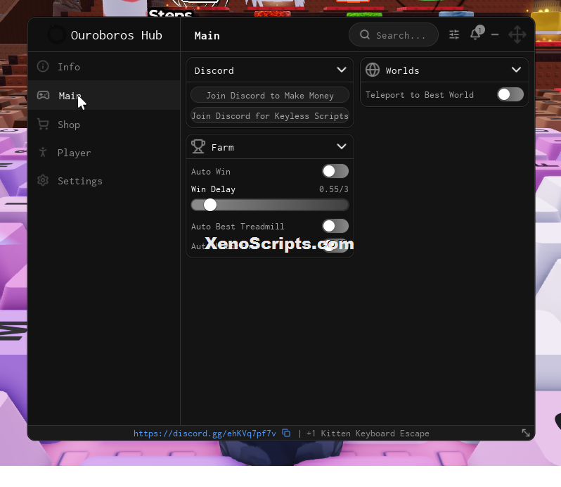+1 Kitten Keyboard Escape Script [No Key] | Ouroboros Hub, Auto Win & Worlds