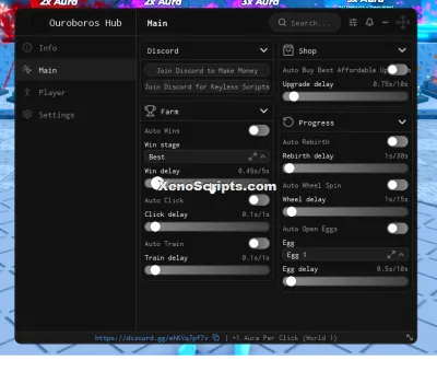 +1 Aura Per Click icon