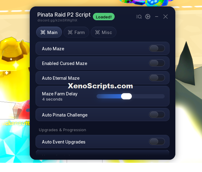 Pinata Raid P2 script keyless - Complete Pinata event