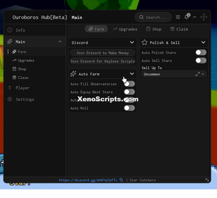 Star Catchers script keyless - Auto farm