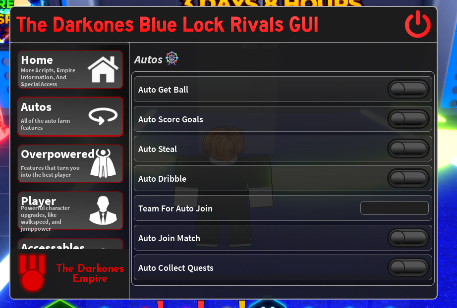 Blue Lock Rivals Script | Auto Get Ball, Auto Steal
