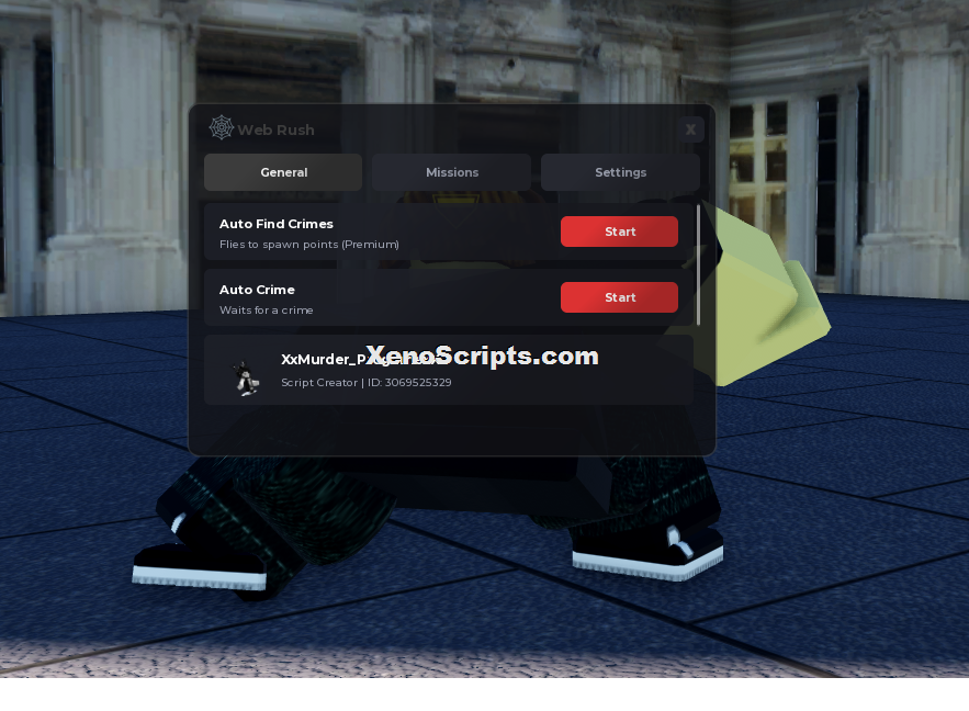 Web Rush script keyless - Auto farming