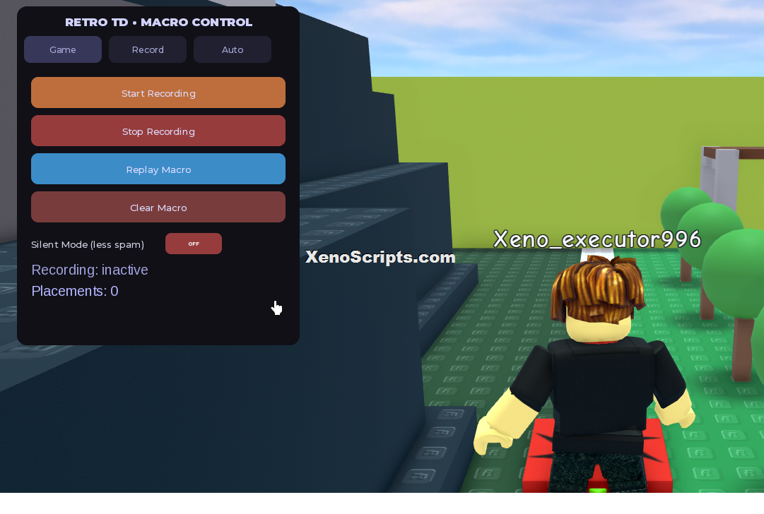RETRO TD MACRO CONTROL script keyless