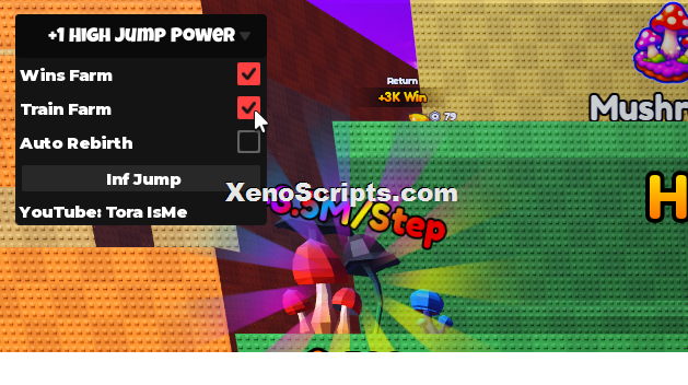+1 High Jump Power Escape Script | Tora Isme