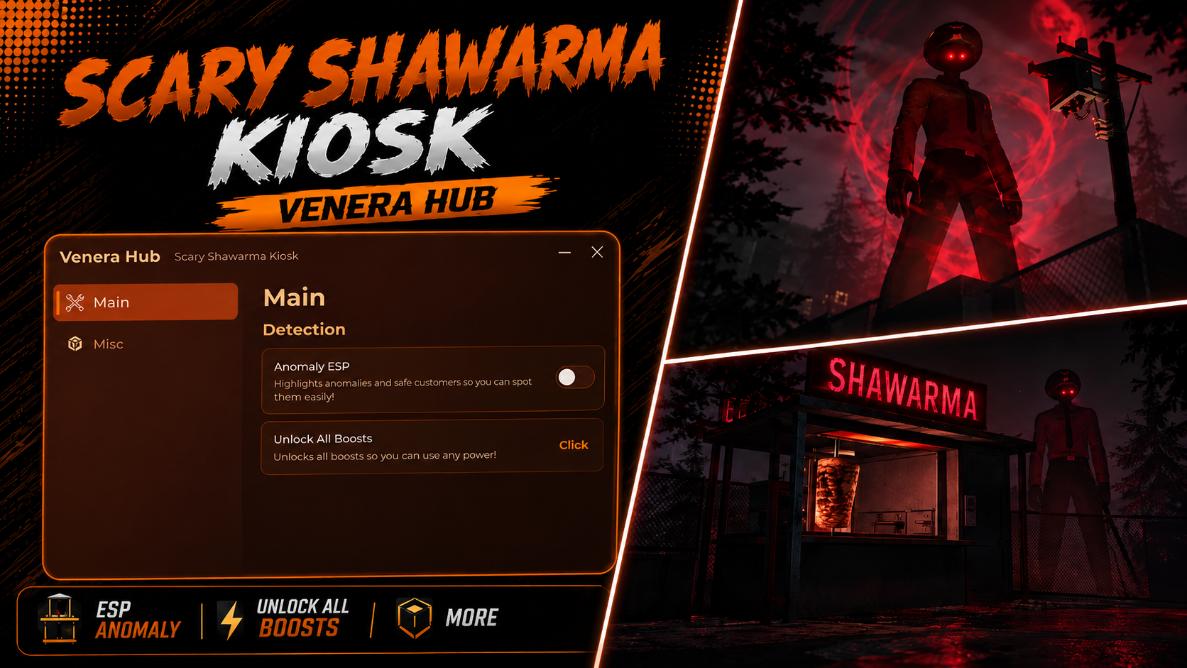 Scary Shawarma Kiosk script by Venera Hub