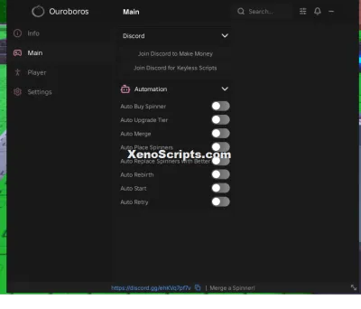 Merge a Spinner icon