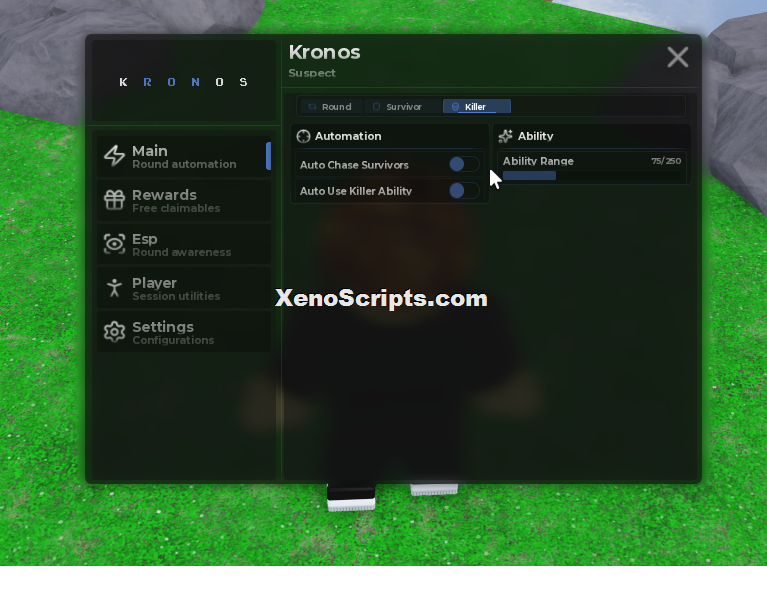 Suspect automation script by Kronos - Auto Round