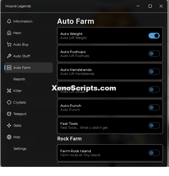 Muscle Legends Auto farm script OP (No Keys) | Auto weight, Push ups, Punch