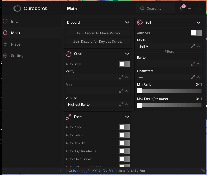 Steal a Lucky Egg script keyless