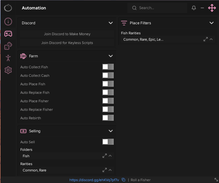 [UPD] Roll a Fisher script keyless | auto collect fish, auto collect cash,