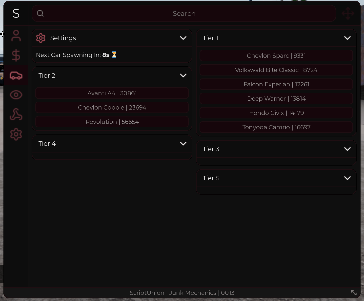 Junk Mechanics script (Union Hub)