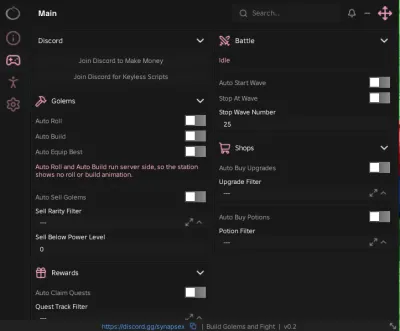 Build Golems and Fight icon